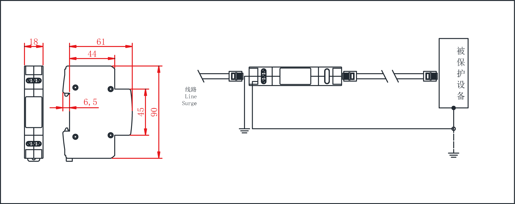 TK01 網(wǎng)絡(luò)，電話(huà)防雷器.png